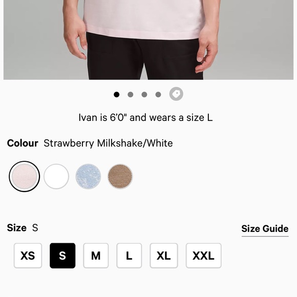 Men’s Lulemon Evolution Oxford Polo Shirt SZ SM - Picture 6 of 6